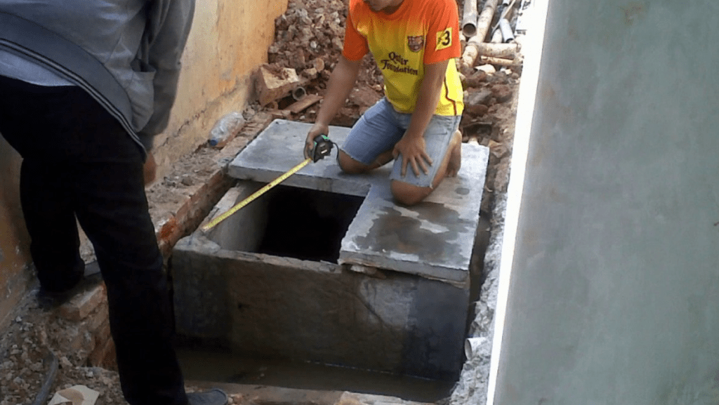 Septic tank konvensional atau beton