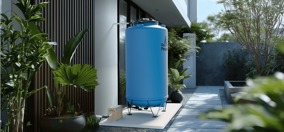 Tangki Air Total Drain Bebas Kuras