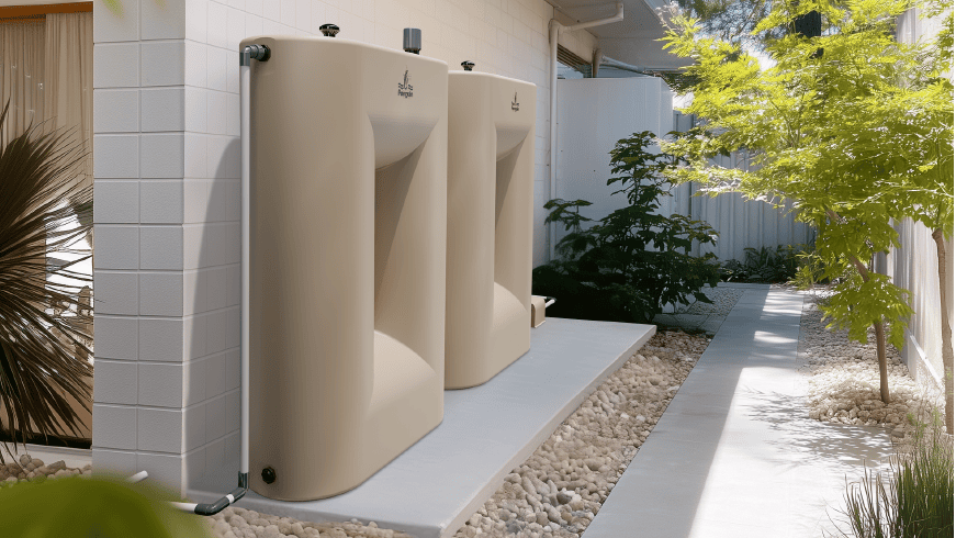 Toren air ekstra ramping
