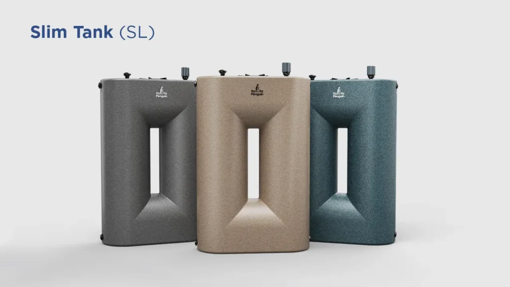 Toren air Slim Penguin ekstra ramping
