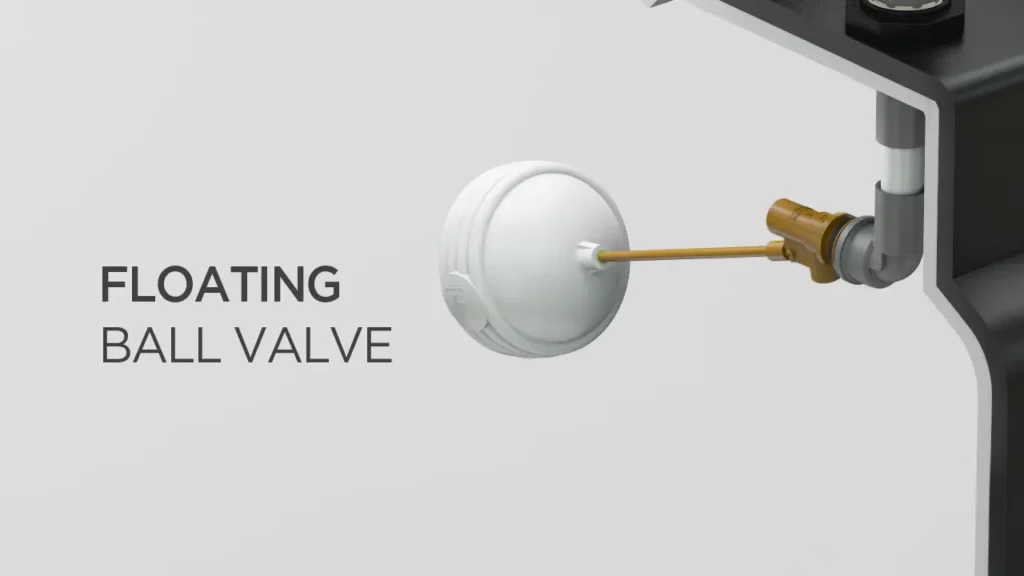 Floating ball valve tangki pendam Penguin